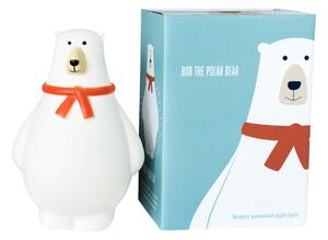 Bob the Polar Bear éjjeli lámpa gyerekeknek - Rex London