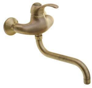 Sapho Sapho, KIRKÉ fali csaptelep, bronz, KI15B