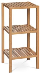 Autronic Polc 37x80 cm természetes bambusz DR-011-5
