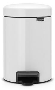 Brabantia Newicon 3 literes pedálos fém szemetes - Fehér