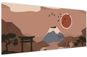 Kép - Japán N⁰1 (120x50 cm)