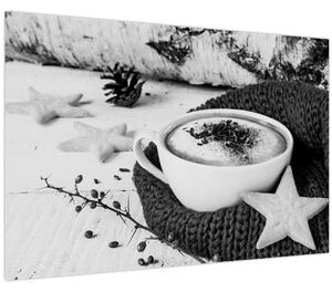 Kép - Téli cappuccino (90x60 cm)