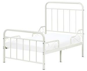 Hosszabbítható gyerekágy Fém ANAIS 90 x 200 cm Törtfehér