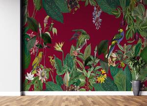 Gario Fotótapéta Vörös trópusok - Andrea Haase Anyag: Vlies, Méret: 200 x 140 cm