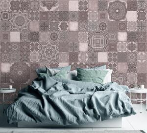 Gario Fotótapéta Marokkói rózsaszín mozaik - Andrea Haase Anyag: Vlies, Méret: 200 x 140 cm
