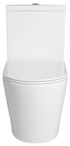 Sapho, PACO RIMLESS WC kombi csésze tartály öblítőkészlettel, alul / hátul, PC1012WR