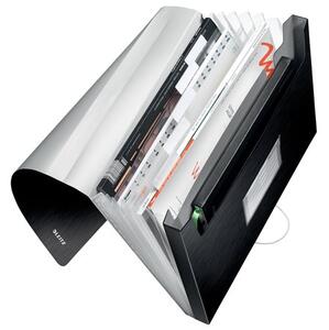 Leitz 39570094 iratrendező mappa 250 lapok Fekete Polipropilén (PP)