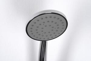 Sapho, Kézi zuhany, keskeny, átmérő 80mm, ABS / króm, 2755