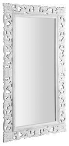 Sapho, SCULE tükör keretben, 80x150cm, fehér Antik, IN328