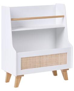 Kétszintes könyvespolc JACKIT 72 cm Fehér