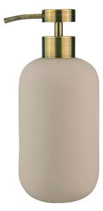 Krémszínű kerámia szappanadagoló 200 ml Lotus – Mette Ditmer Denmark