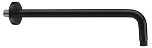 Sapho Sapho, Kerek zuhanykar, 400mm, fekete matt, SL103