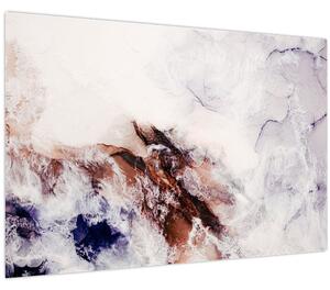 Kép - Lila márvány N⁰1 (90x60 cm)