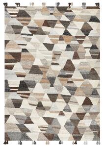 Szőnyeg ARGAVAND Bézs 200 x 300 cm Gyapjú Kilim