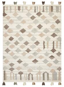 Szőnyeg KAGHTSRASHEN Bézs 160 x 230 cm Gyapjú Kilim