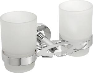 Sapho Sapho, X-ROUND kefetartó csészékkel, króm, XR900