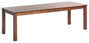 Kihúzható étkezőasztal MADURA Sötét kőris 160/240 cm 90 cm