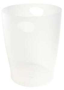 Papírkosár, 15 l, PP, EXACOMPTA Office, matt fehér (EX45357D)