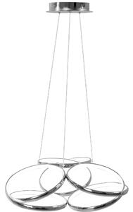 Mennyezeti LED Lámpa APP795-CP Flat Króm + távirányító