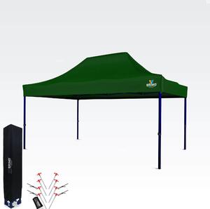 Rendezvénysátor 3x4,5m - Zöld