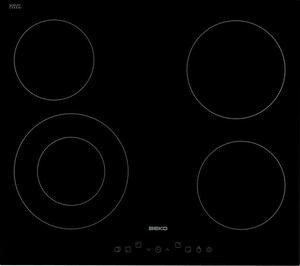Beko HIC 64402 főzőlap Fekete Beépített Zónás indukciós főzőlap 4 zóna