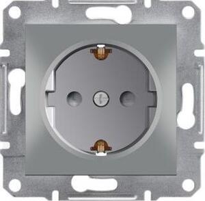 Schneider EPH2900261 ASFORA GYV/csavaros/alumínium 2P+F csatlakozóaljzat