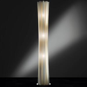 Slamp Bach állólámpa, 184 cm magas, arany színű, dimmelhető, Sárgaréz / arany, Nappali / Étkező, Műanyag, Dizájn
