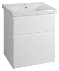 Aqualine Sapho, ALTAIR mosdószekrény 61,5x72,5x45 cm, fehér