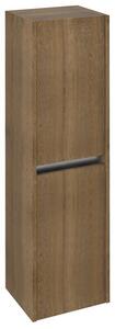 Sapho, NIRONA szekrény magas 35x140x30cm, 2x ajtós, bal/jobb, Sherwood tölgy (NR352)