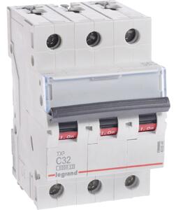 LEGRAND 3P C32A TÚLÁRAMVÉDŐ KAPCSOLÓ 605653