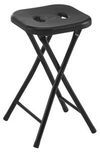 Sapho, Fürdőszoba szék, 26x45,5x26 cm, fekete