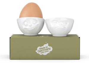 Happy & Hmpff 2 db fehér porcelán tojástartó szett - 58products
