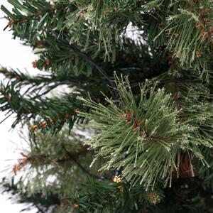 Tutumi - Mesterséges karácsonyfa luc LED 100cm 311425, világos LED színű, CHR-06522