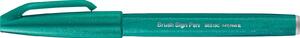 Pentel Brush SignPen zöld ecsettoll