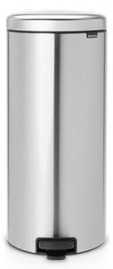 Brabantia NewIcon 30 literes pedálos fém szemetes - Ujjlenyomatmentes matt acél