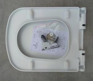 Cersanit COLOR WC-ülőke hőre keményedő / antibakteriális, fehér, K98-0092
