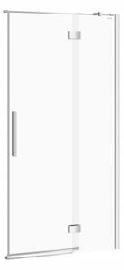 Cersanit Crea, nyíló csuklós ajtó 100X200 cm (jobbra), 8mm átlátszó üveg, króm profil, S159-002
