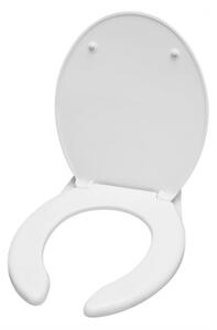 Cersanit Etiuda, antibakteriális mozgássérült WC ülőke, fehér, K98-0002