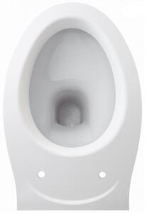 Cersanit MITO RED akasztós WC csésze 35,5x52cm + WC ülőke hőre keményedő, fehér, TS501-009