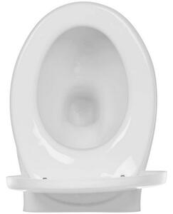 Cersanit MITO RED függesztett WC csésze 35,5x52cm + WC ülőke polipropilén, fehér, TK001-012