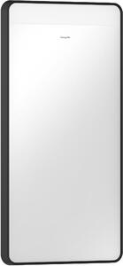 Hansgrohe Xarita Lite Q tükör 36x70 cm négyszögletes világítással fekete 54955670