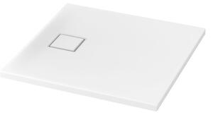 Cersanit TAKO SLIM zuhanytálca 80x80x4 cm + szifon, fehér, S601-121