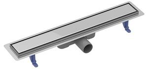 Cersanit Tako, lineáris ereszcsatorna kétoldalas ráccsal 60cm, rozsdamentes acél, S907-008