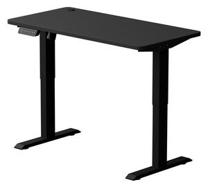 Milagro Állítható magasságú asztal LEVANO 120x60 cm fekete MI2342