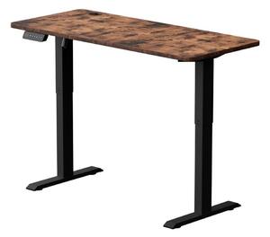 Milagro Állítható magasságú asztal LEVANO 140x60 cm fa/fekete MI2341