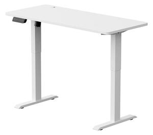 Milagro Állítható magasságú asztal LEVANO 140x60 cm fehér MI2339