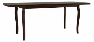 Asztal Victorville 178, Dió, 76x90x160cm, Hosszabbíthatóság, Természetes fa furnér, Váz anyaga, Részben összeszerelt, Bükkfa