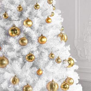 Tutumi, dekoratív karácsonyi díszek 36 db KL-21X07, arany, CHR-00655