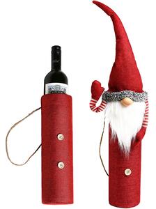 Tutumi, dekoratív karácsonyi palackfedél XYO51, piros, CHR-00603