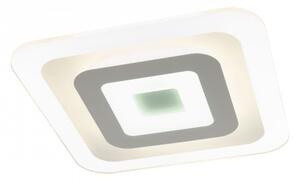 EGLO 97086 REDUCTA 1, beltéri LED-es fali-mennyezeti lámpa, LED foglalattal, MAX 36W, 3500lm, 2700 K-5000 K, fehér/acél lámpatest, IP20, áttetsző, szatinált/műanyag búrával, színhőmérséklet szabályzás 3 lépésben, LED nem cserélhető, kapcsoló nélkül